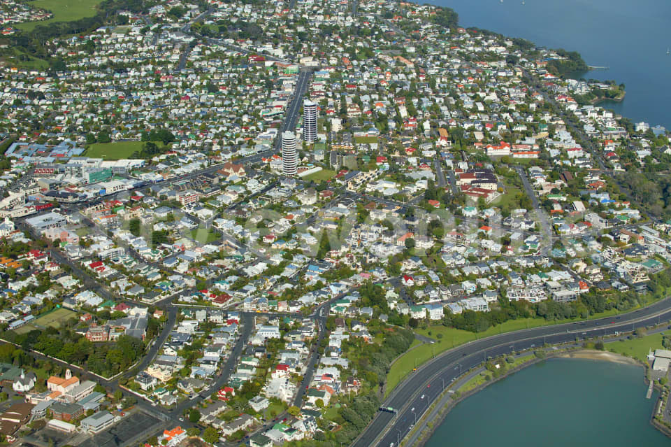 Aerial Image of Ponsonby/Westhaven