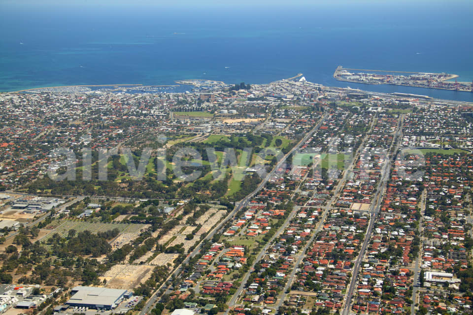 Aerial Image of Palmyra, Fremantle and South Fremantle