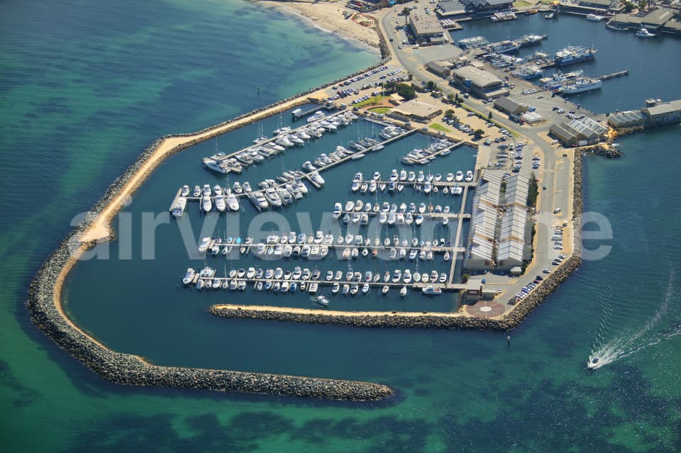Aerial Image of Challenger Harbour Fremantle