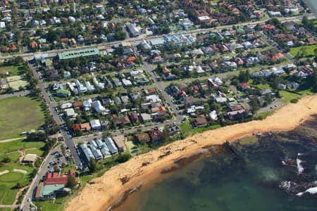 Aerial Image of FISHERMANS BEACH, COLLAROY