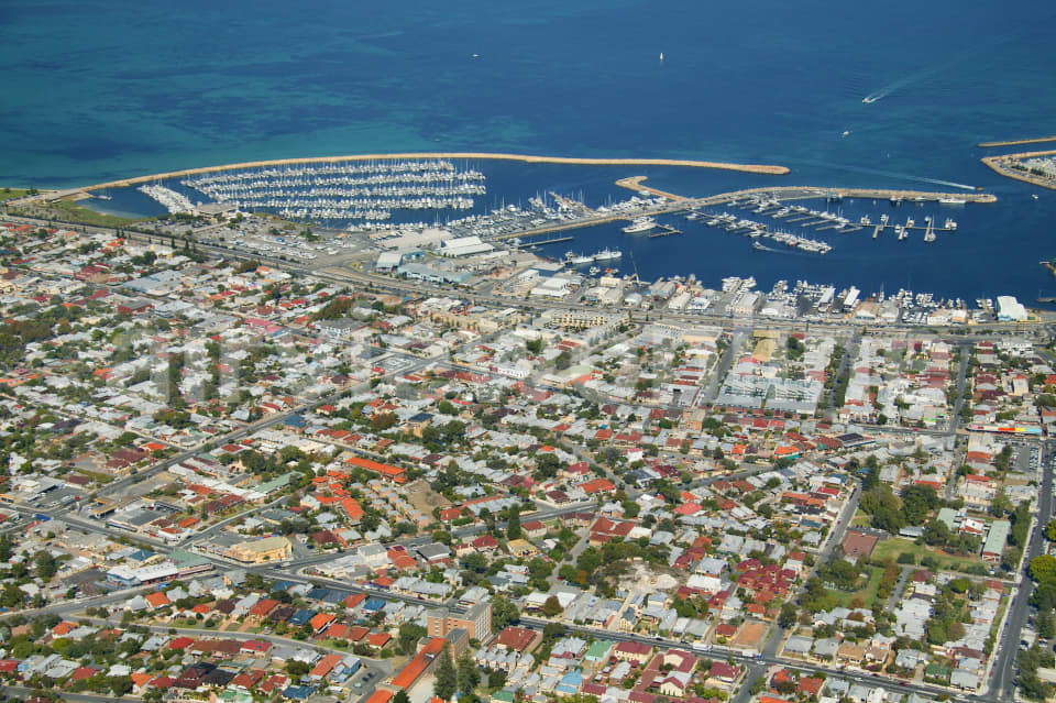 Aerial Image of Fremantle and South Fremantle