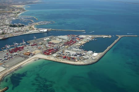 Aerial Image of ROUS HEAD HARBOUR NORTH FREMANTLE.