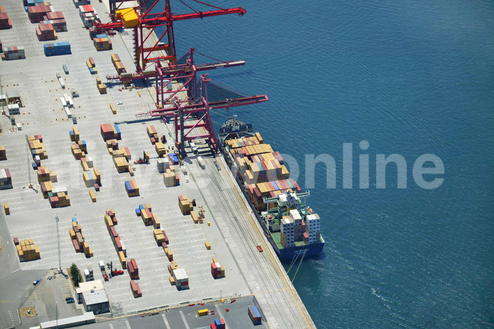 Aerial Image of North Quay Container Terminal