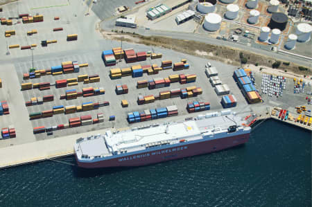 Aerial Image of NORTH QUAY  CONTAINER TERMINAL.
