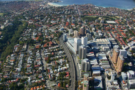 Aerial Image of BONDI JUNCTION TO BONDI BEACH.