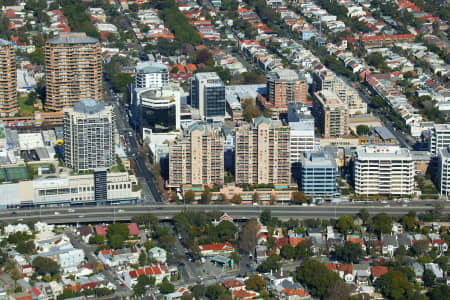 Aerial Image of BONDI JUNCTION.