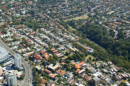 Aerial Image of BONDI JUNCTION, BELLEVUE HILL AND WOOLLAHRA.