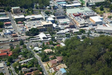 Aerial Image of GOSFORD TOWN CENTRE.