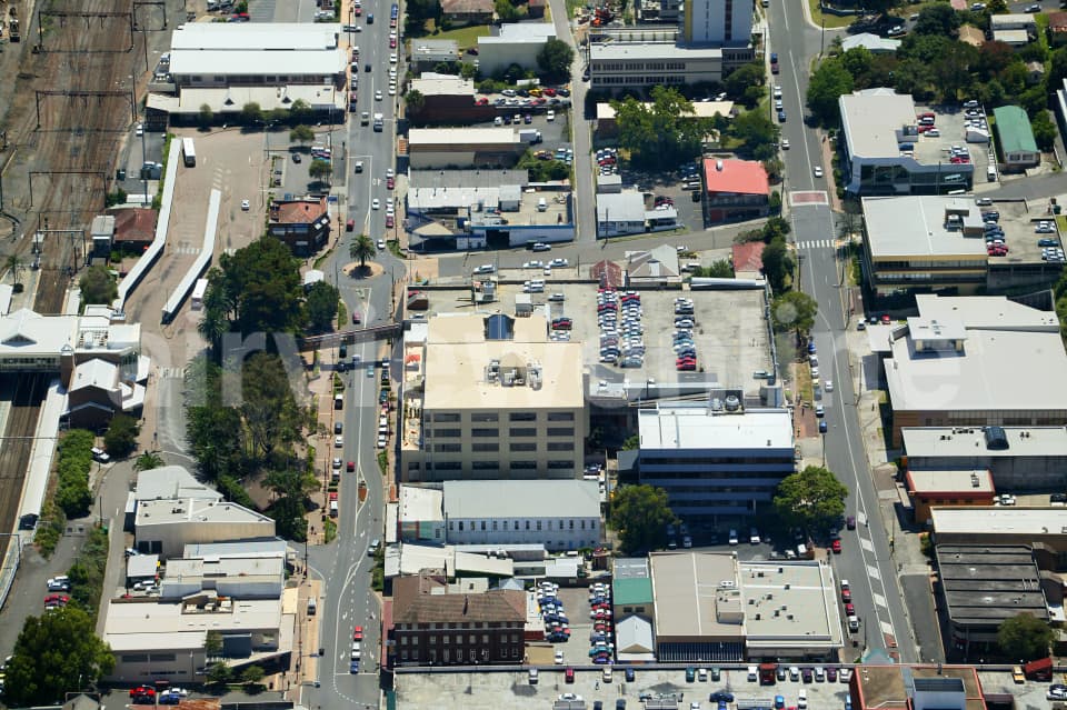 Aerial Image of Gosford Town Centre