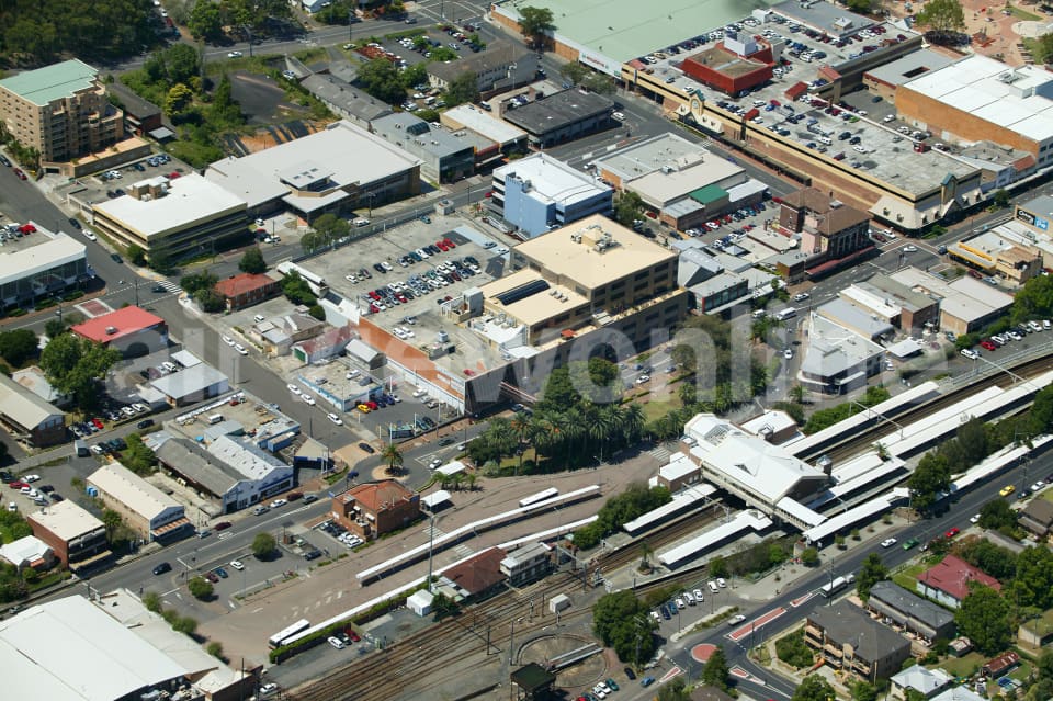 Aerial Image of Gosford Town Centre