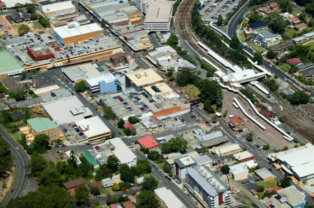 Aerial Image of GOSFORD TOWN CENTRE.