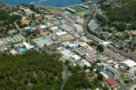 Aerial Image of GOSFORD TOWN CENTRE.