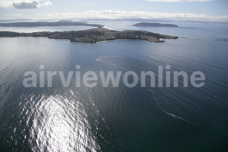Aerial Image of South Arm, Tasmania