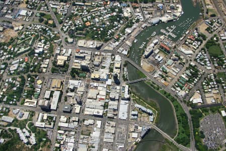 Aerial Image of TOWNSVILLE CENTRE.