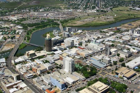 Aerial Image of TOWNSVILLE CENTRE.