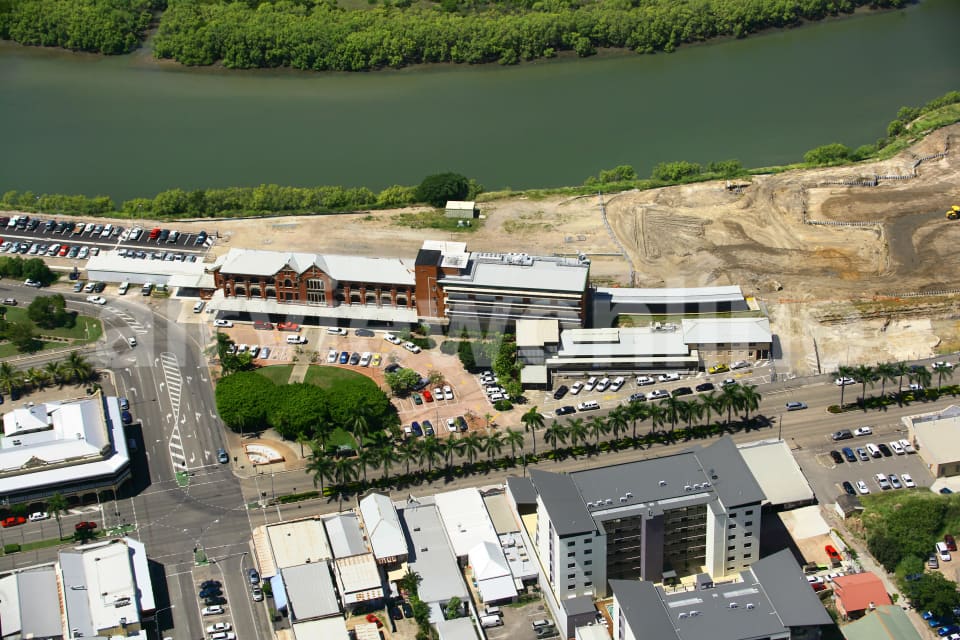 Aerial Image of Railway Station Townsville