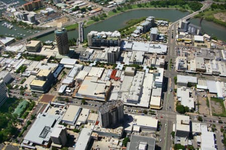 Aerial Image of TOWNSVILLE CBD.
