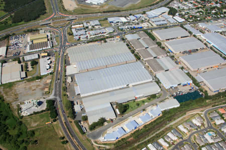 Aerial Image of INDUSTRIAL BUILDINGS HENDRA.