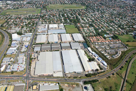 Aerial Image of HENDRA, ASCOT AND CLAYFIELD.