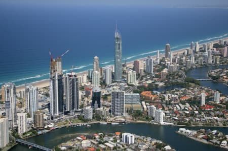 Aerial Image of Q1 SURFERS PARADISE.