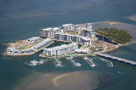 Aerial Image of EPHRAIM ISLAND, PARADISE POINT.