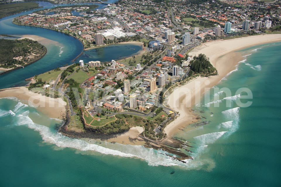Aerial Image of Coolangatta, Queensland