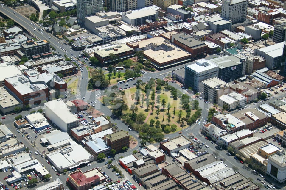 Aerial Image of Light Square, Adelaide CBD