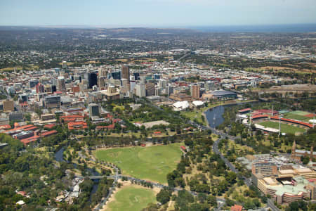Aerial Image of ADELAIDE CBD.