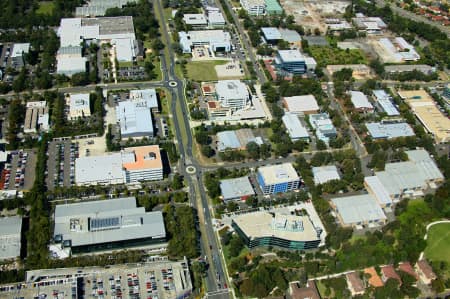 Aerial Image of WATERLOO ROAD IN MACQUARIE PARK.