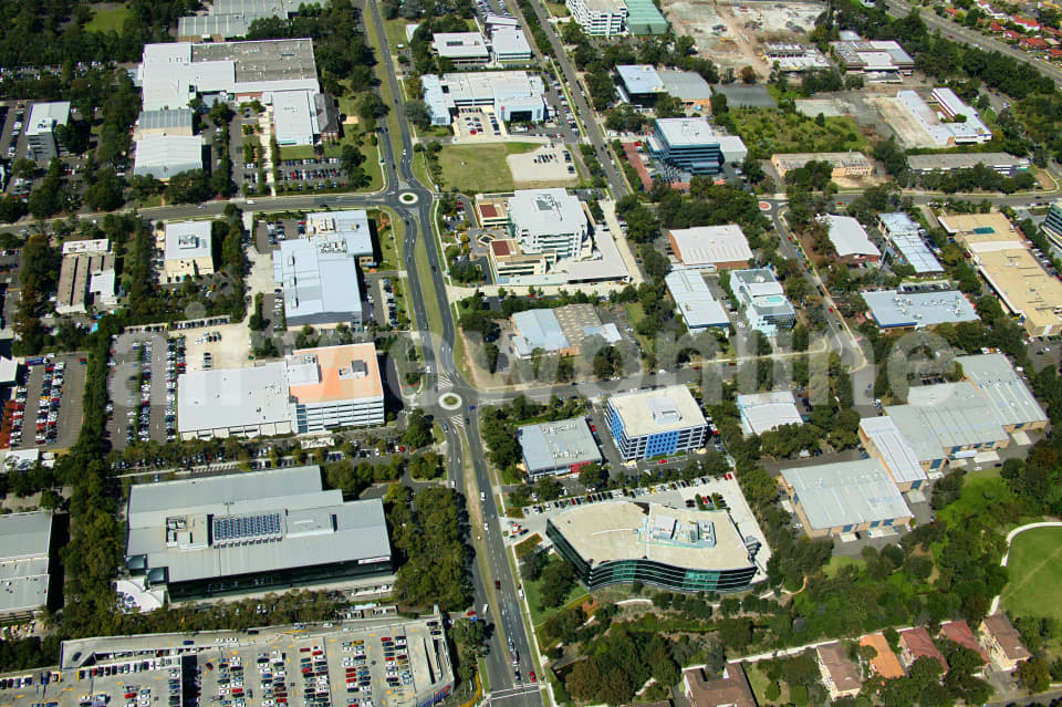 Aerial Image of Waterloo Road in Macquarie Park
