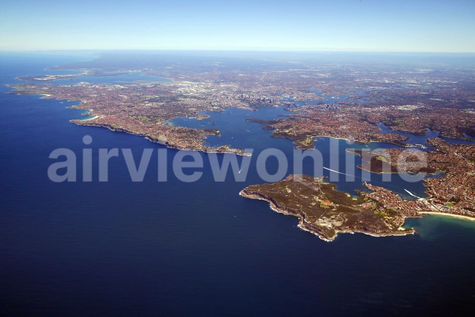 Aerial Image of North Head and Watsons Bay