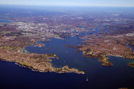 Aerial Image of HIGH ALTITUDE OF  EASTERN AND NORTH EAST SUBURBS.