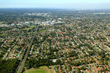 Aerial Image of BLACKTOWN.