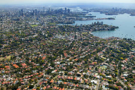 Aerial Image of BELLEVUE HILL TO CITY.