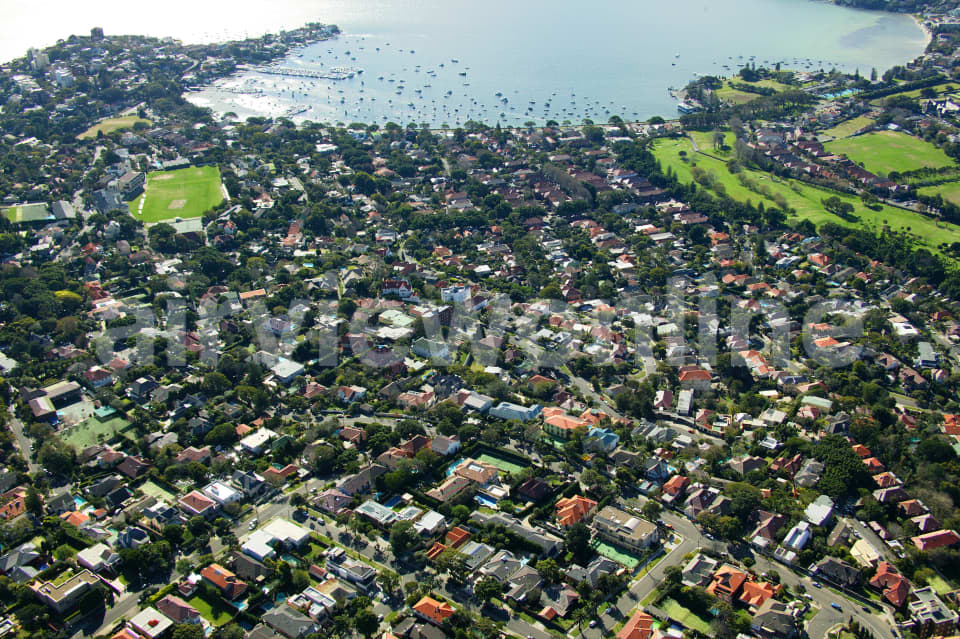 Aerial Image of Bellevue Hill and Rose Bay
