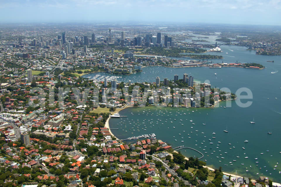 Aerial Image of Bellvevue Hill to City