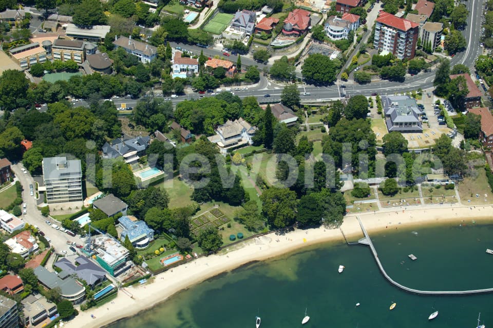 Aerial Image of Seven Shillings Beach Double Bay