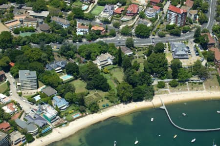 Aerial Image of SEVEN SHILLINGS BEACH DOUBLE BAY.