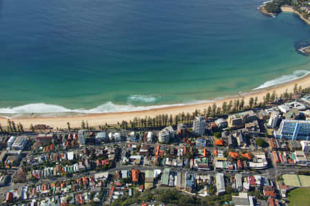 Aerial Image of MANLY BEACH