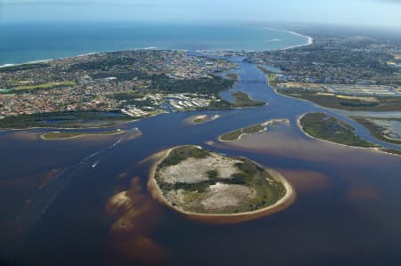 Aerial Image of BOUNDARY ISLAND, MANDURAH, WESTERN AUSTRALIA