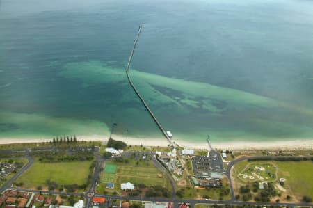 Aerial Image of BUNBURY JETTY.