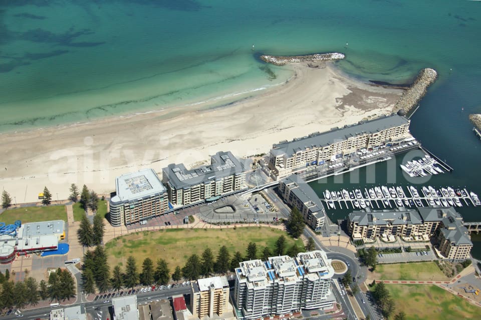 Aerial Image of Apartment Buildings in Glenelg
