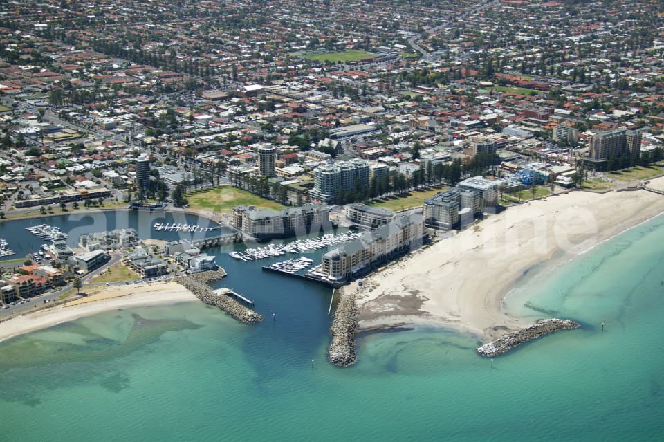 Aerial Image of Glenelg Boat Harbour