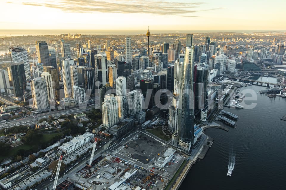 Aerial Image of Sydney Dawn