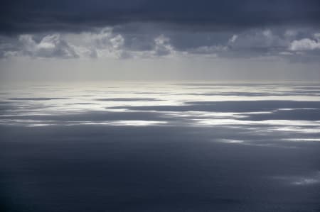Aerial Image of DARK CLOUDS AND REFLECTIONS