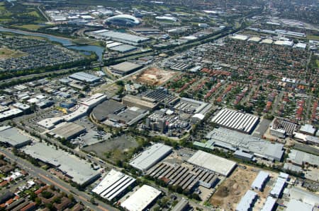 Aerial Image of AUBURN TO HOMEBUSH BAY.