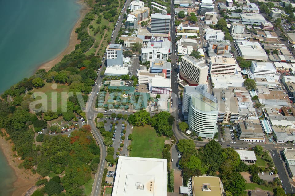 Aerial Image of Bicentennial Park and Darwin CBD