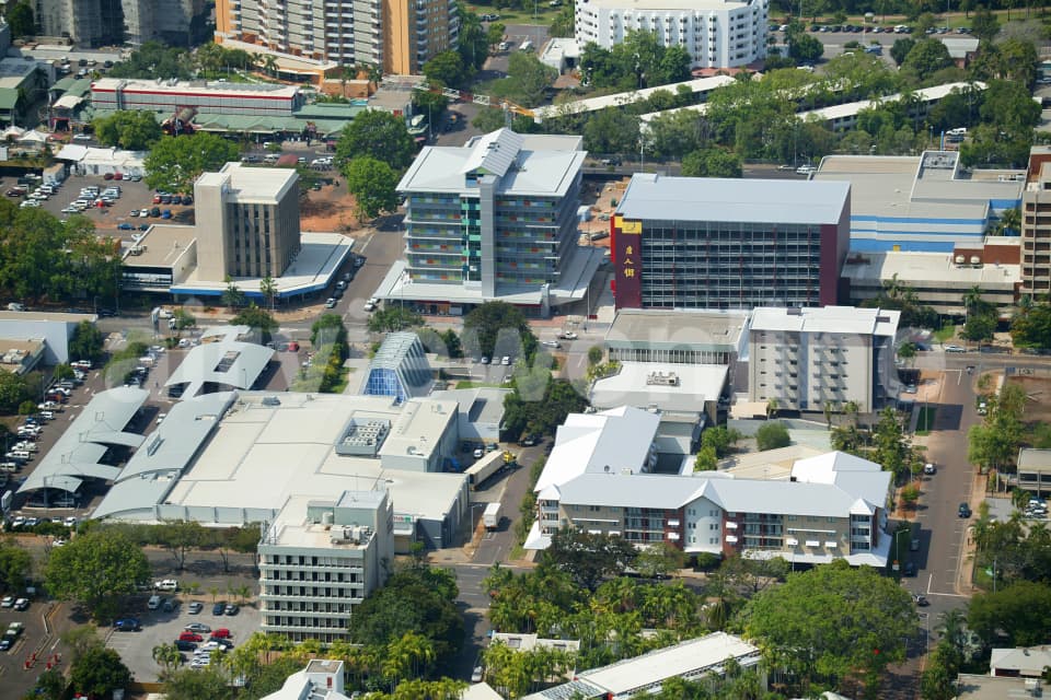 Aerial Image of Darwin CBD Plaza