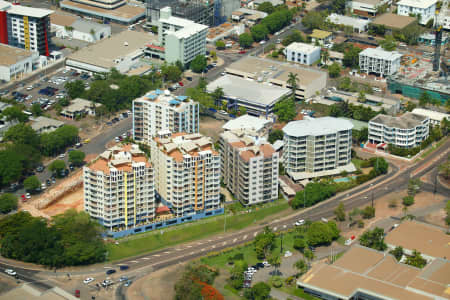 Aerial Image of DARWIN APARTMENT COMPLEX.