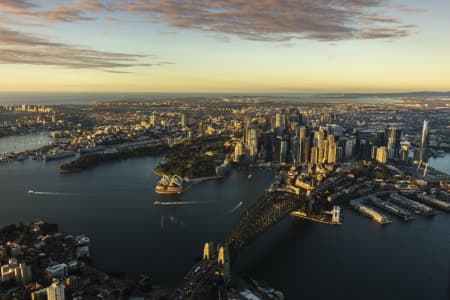 Aerial Image of SYDNEY DAWN